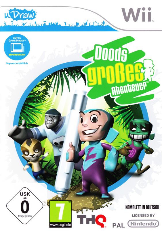Dood's Big Adventure box art for Wii